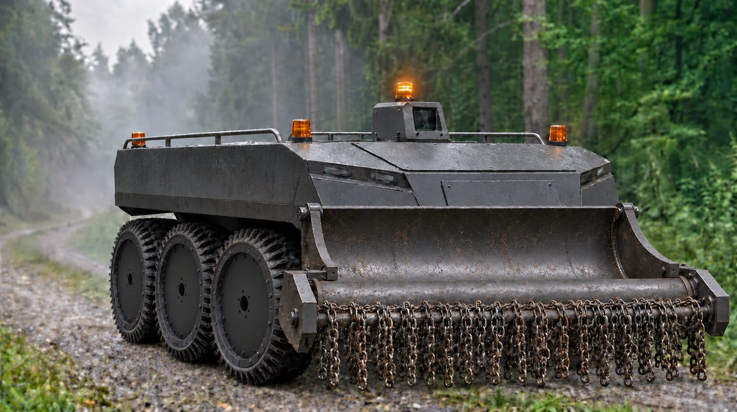 Demining configuration